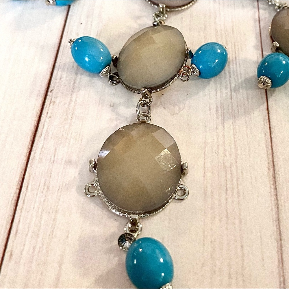 Unique Lightweight Statement Necklace - image 5